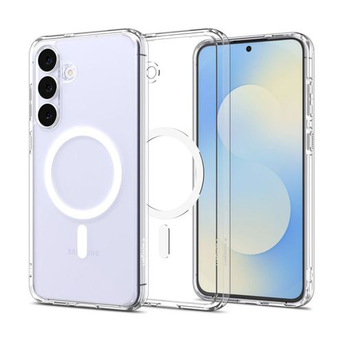 Spigen Coque Ultra Hybrid MagSafe Samsung Galaxy S25 FE Clear / White