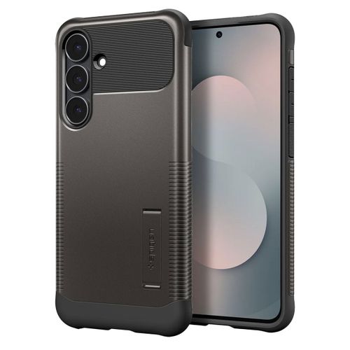 Spigen Coque Slim Armor MagSafe Samsung Galaxy S25 FE Gunmetal