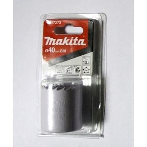 Couronne bimétallique - MAKITA - D-17114 - 76 mm - Profondeur 40 mm - Pour métal et bois