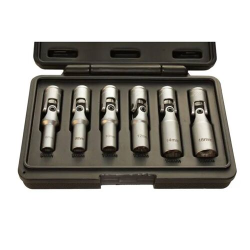 Clé À Bougie De Préchauffage Articulée 3/8" 8-16mm - Jeu Complet Avec Coffret