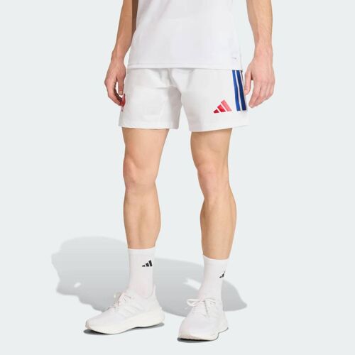 Short France Rugby Replica Adidas - White - 3xl