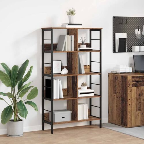 vidaXL Étagère Bois Ancien 82 x 32 x 144,5 cm Bois d'ingénierie