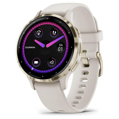 Garmin Venu 3S AMOLED 41 mm Or, Ivoire Wifi GPS (010-02785-04)