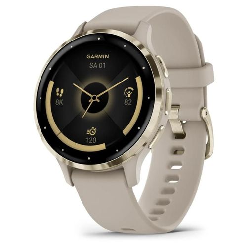 Garmin Venu 3S AMOLED 41 mm Or, Gris Wifi GPS (010-02785-02)