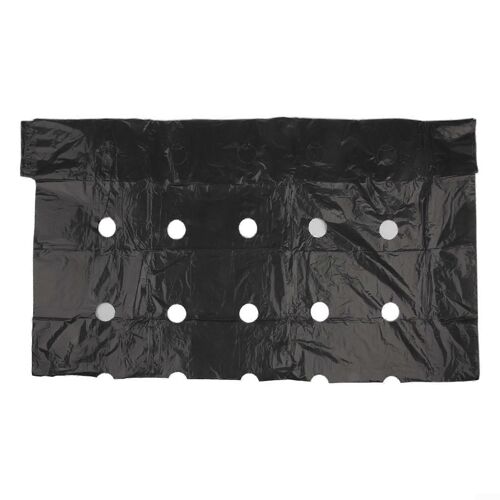 Film De Paillis Perfore Pour Plantes Potageres, En Polyethylene (10 M X 0,95 M)