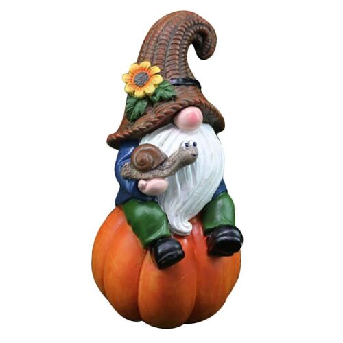 Decorations de gnomes pour Thanksgiving, figurines de gnomes, sculptures de gnomes, figurines de nains