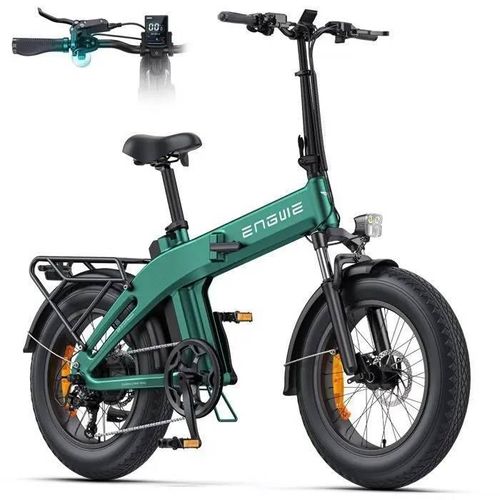 Vélo Électrique Pliable - Engwe - Ep-2 3.0 Boost - Batterie 48v 13,5ah - Autonomie 120km - Freins Hydrauliques