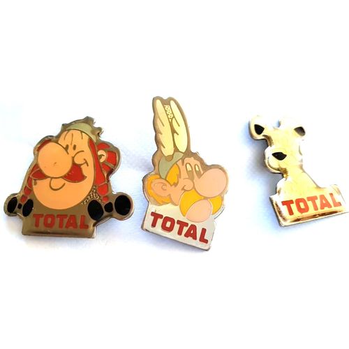 3 Pins Asterix Obelix Idefix Total
