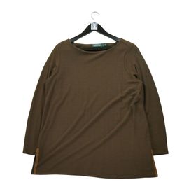 Reconditionné - T-Shirt Manches Longues Femme Marron - Taille Xl - Femme - Marron