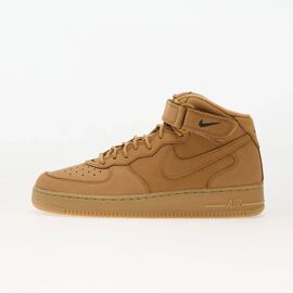 Chaussures Baskets Nike Air Force 1 Mid Flax/ Flaxsoutdoor Green Eur