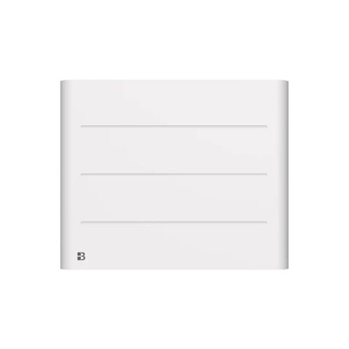 Radiateur électrique fixe à inertie sèche céramique 1000W Bestherm TANIN horizontal blanc
