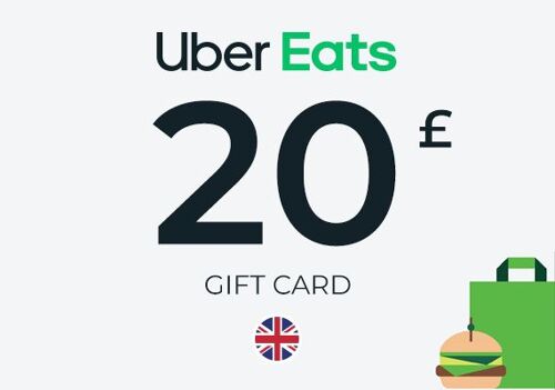 Uber Eats Gift Card 20 GBP Key - UNITED KINGDOM