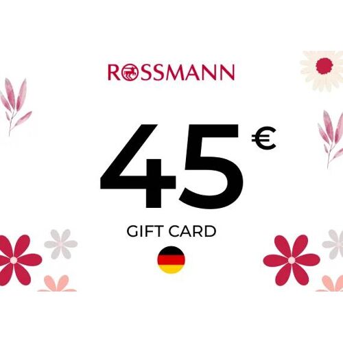 Rossmann Gift Card 45 EUR Key - GERMANY