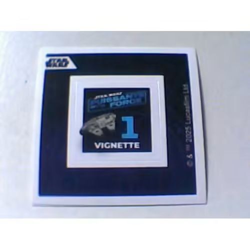 Lot 20 Vignettes Auchan 2025 Star Wars Puissante est la Force