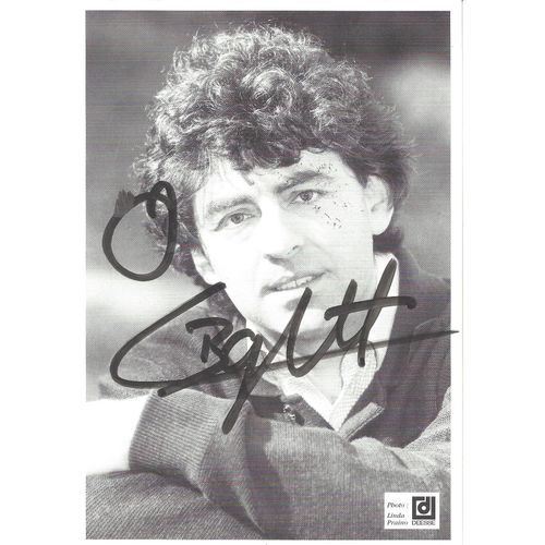 Carte Autographe Claude Barzotti