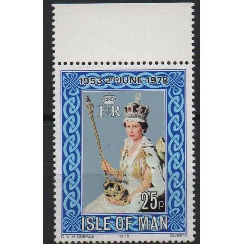 Ile De Man Timbres La Reine Elisabeth Ii 1978