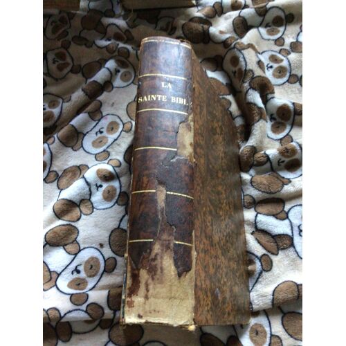 La Sainte Bible Ou L’Ancien Et Le Nouveau Testament. Version D’Ostervald Révisée. 1881. 
