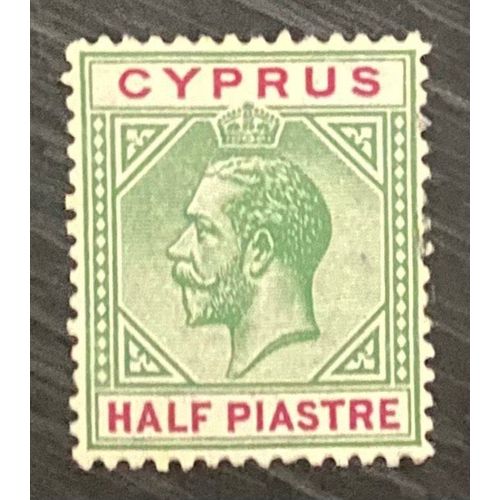 Timbre Chypre 1912