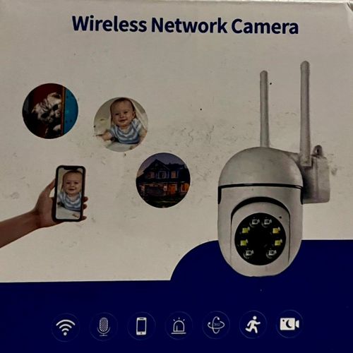 Caméra IP WiFi HD 1080p – Sans fil – Détection de mouvement – Vision nocturne – Maison