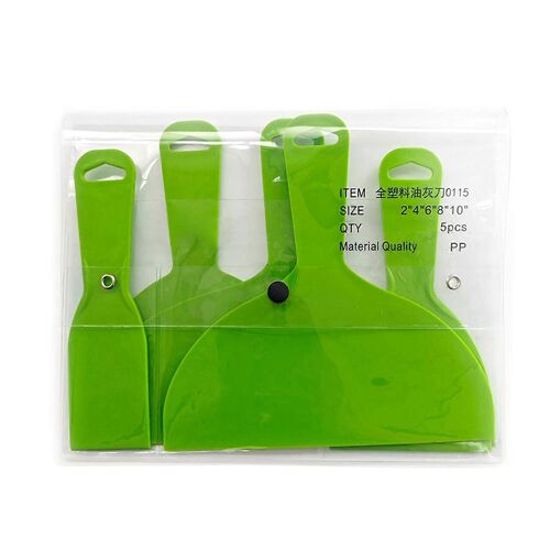 Jeu Complet De 5 Mastic Léger Couteaux 5-25.4 Cm Pour Le Fond D'Écran Réparations