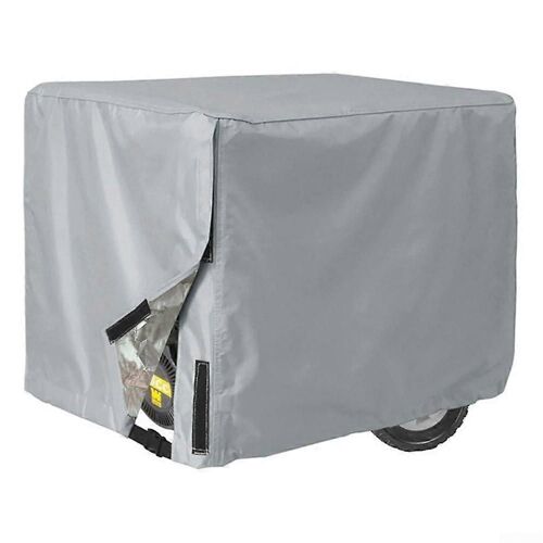 420D Oxford Tissu Extérieur Générateur de Capot Étanche Gris 66 X 51 X 51 Cm Compatible Avec de Petits Modèles de générateurs de