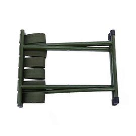 Laqué Épaissi Tabouret Pliant pour la Pêche, la Couleur Verte, Portable, Durable, Design Compact