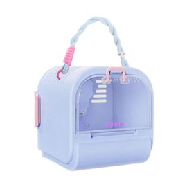 Hamster Transporteur Cage, Portable Pet Cage Avec De L'eau En Bouteille, De Voyages Transporteur Pour Le Hérisson, L'écureuil, Le Sucre Planeur En Plein Air