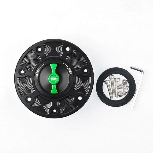 Moto Bouchon De Réservoir De Carburant Couvercle Noir Vert Pour Rc125 Rc200 Rc390 Et Duke125 Duke200 Duke390