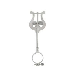 Klarinette Fanfare La Lyre De Support D'agrafe Métal Portatif Clarinette Stand Instrument À Vent Accessoires