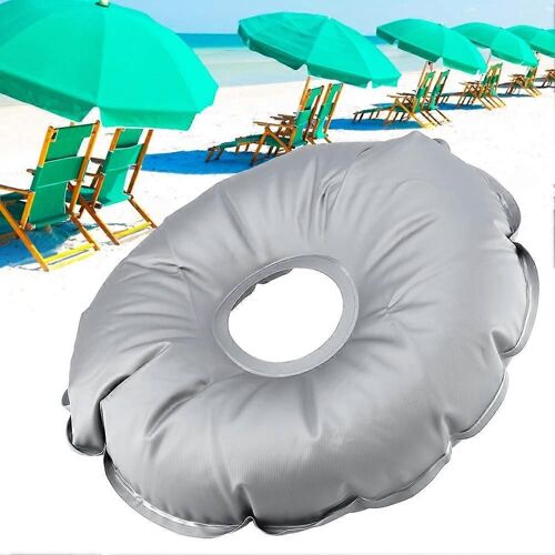 Parapluie Stand de Base Poids Sac de Plage, Parasol, Réglable Portable de pare-Soleil Titulaire de la Piscine Extérieure et de la Pelouse