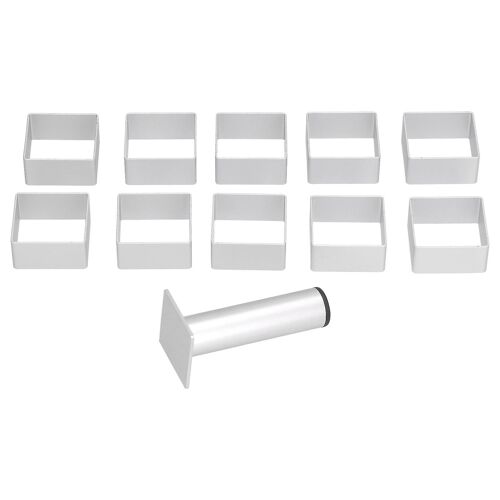 Non En Acier À Double Couche Étanche Scellé Toilettes De La Boîte Avec Couvercle Sécurisé Et Durable Pour L'utilisation De Salle De Bains