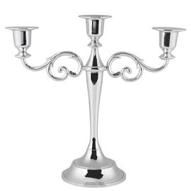 3 Bras de Métal Bougie du Chandelier Titulaire des Bougies de Pilier, restaurant Élégant centre de Table pour les Mariages et les jours Fériés