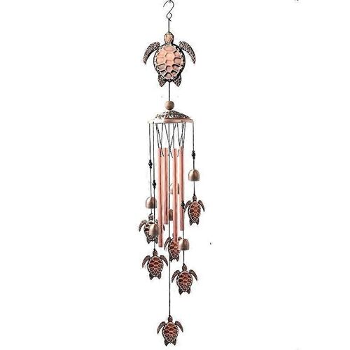 Bronze les Tortues de Mer, des Carillons de Vent pour la Maison et la Décoration du Jardin, de la piscine Extérieure Suspendue Vent Bell