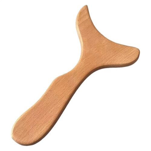 Bois Cuir Chevelu Masseur ¿ Visage Naturel, Outil De Massage Pour Le Soulagement Du Stress, Des Maux De Tête, Spa, Maison, Post-Partum, Les Voyages