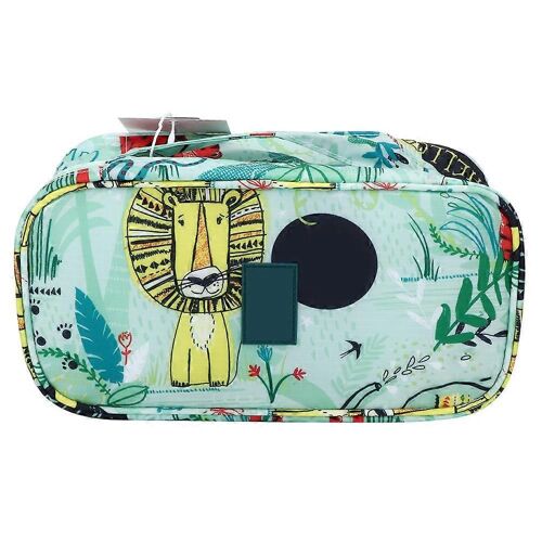 Multifonctionnel soutien-gorge des sous-Vêtements Sac de Rangement Organisateur de Voyages avec Séparateurs Réglables et un Matériau Durable, Couleur Rose