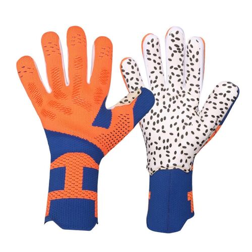 Gardien De But De Soccer, Gants De Haute Performance Anti-Dérapant Gants De Gardien De But De Football Pour Les Enfants Adultes De Taille 10 Orange