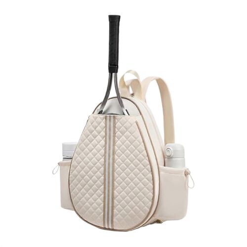 Sac de Tennis 32x12x42cm Rembourré pour Raquette de Protection | Imperméable Léger Duffle Sac de sport avec Ceinture &amp; Bretelles