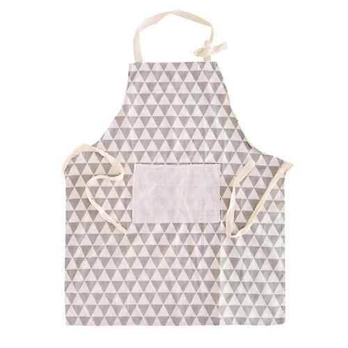 Draps En Coton Tablier De Cuisine - La Preuve Du Pétrole Sale Et Résistant Avec Poche, Conception À La Mode Pour La Cuisine Et La Pâtisserie