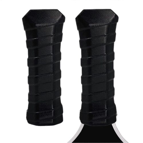 Pickleball Paddle Poignée De Couvercle, Silicone Anti-Dérapant Poignée De Wrap Pour Les Enfants Et Les Adultes, Confortable Noir Poignée Pour Une Utilisation À Domicile