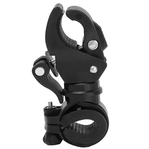 Lampe De Poche Support Pour Vélo Et Poussette, 360 ° Rotatif Monture Plastique Pour Vélo Devant La Lumière, Ajustement Universel
