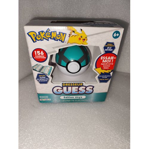 Jeu électronique BANDAI Pokémon Dresseur Guess Unys