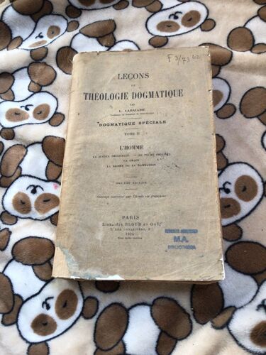 Leçons De Théologie Dogmatique. Dogmatique Spéciale. Tome Ii. . L’Homme. Labauche 