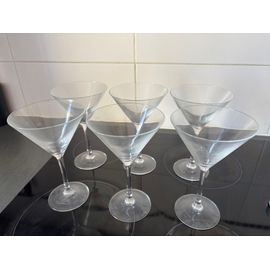 6 Verres À Cocktail Martini
