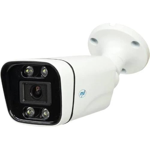 Caméra de vidéosurveillance - PNI - IP5POE - 8 MP - Vision nocturne IR - IP66 - Blanc