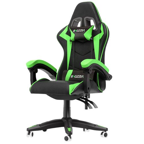 Fauteuil De Jeu Rembourré Rose Avec Repose-Pieds/Fauteuil De Bureau/Fauteuil D'ordinateur,Adapté Aux Adolescents,Aux Filles Et Aux Adultes,Fauteuils Pc Réglables En Hauteur Avec Siège Pivotant à 360°.