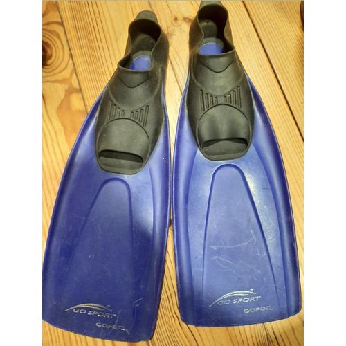 Palmes Go Sport Gofoil Bleues Taille 37-38