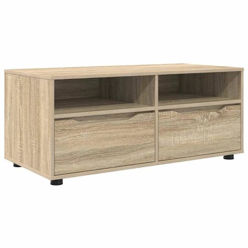 vidaXL Meuble TV Chêne Sonoma 100 x 48 x 43 cm Bois d'ingénierie