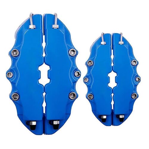 Étrier De Frein Couvercle 2 Pcs Durable 3d Étrier De Couverture, Les 16 Et 17 Pouces, De Roues De Mittel Bleu
