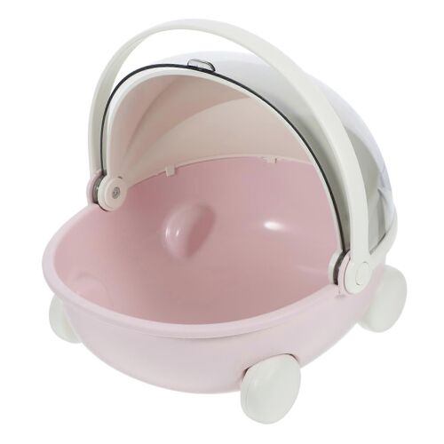 Boîte De Rangement En Plastique Rose - Table Top Titulaire, La Plume De L'organisateur, De La Durée De L'organisateur, De La Décoration Conteneur De Stockage