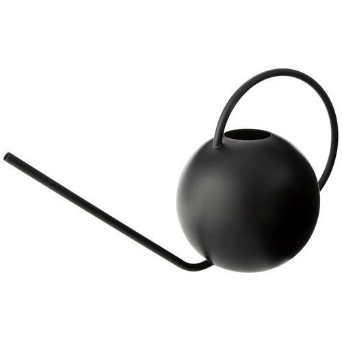 Noir Arrosoir En Fer Pour Le Jardin Et Les Plantes D'Intérieur De La Construction Métallique, Finition Noire Intérieur Usage Extérieur